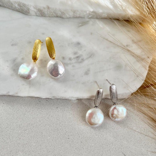 Asher Freshwater Pearl earrings